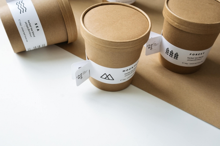 minimal sustainable packaging rhoeco biodegradable