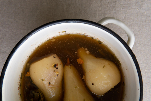 rhoeco poached pears sugar free christmas blend