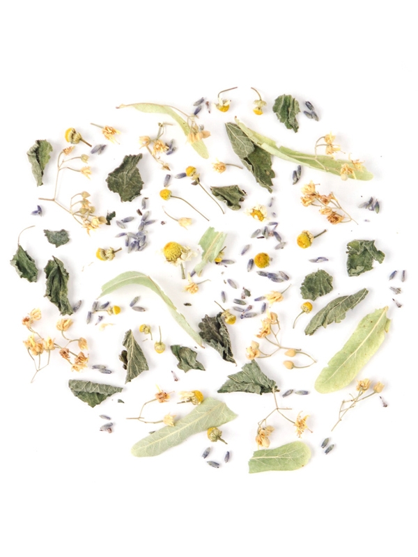 herbal tea blend loose leaf rhoeco herbs relax