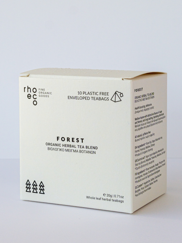 rhoeco forest herbal tea pyramid teabags