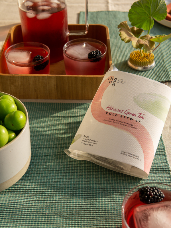 cold brew it - hibiscus green tea