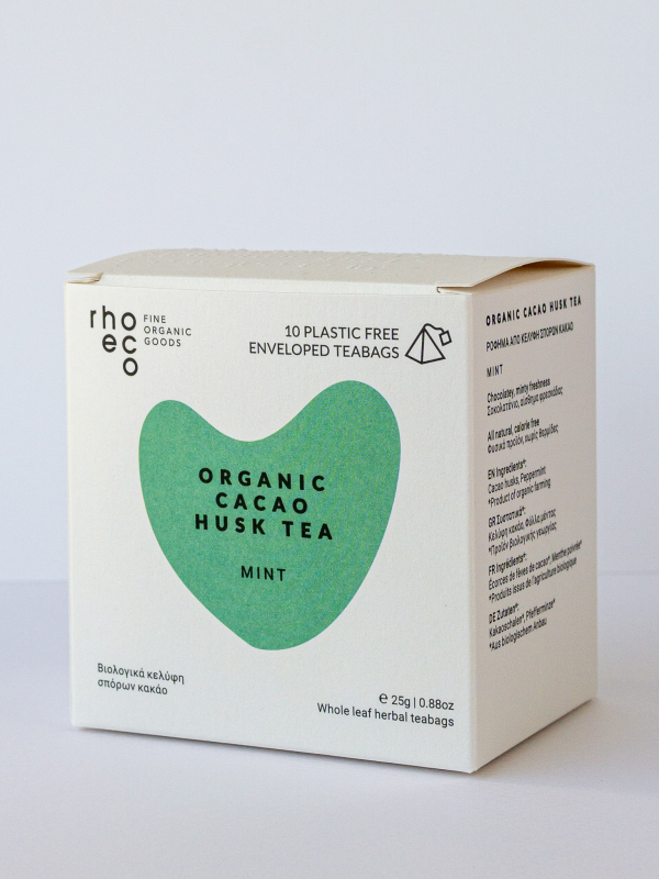 rhoeco mint cacao husk tea