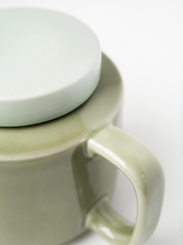 rhoeco kinta teapot celadon