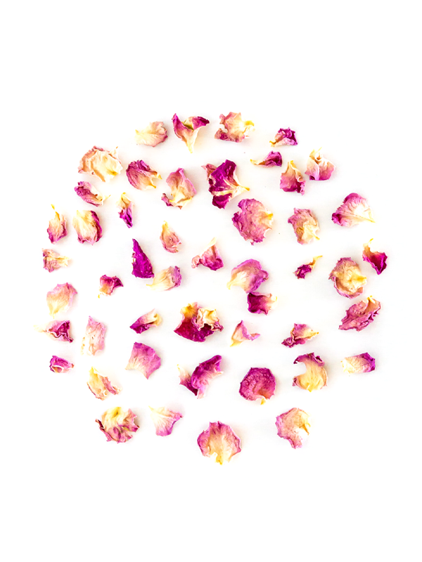organic rose petals rhoeco