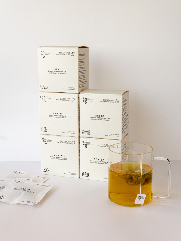 rhoeco agros herbal tea pyramid teabags