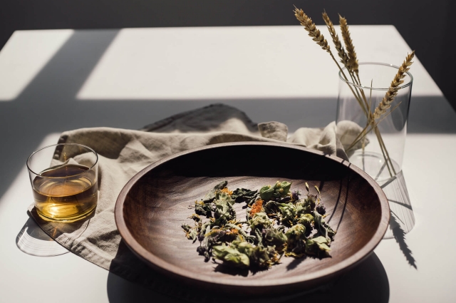 greek herbal tea loose leaf agros blend rhoeco