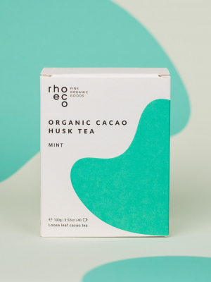 rhoeco cacao husk tea mint