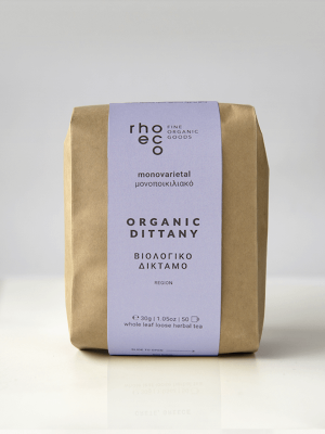 organic dittany crete island rhoeco packaging