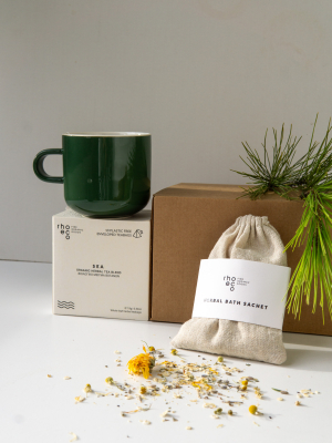 rhoeco sip and soak calming set