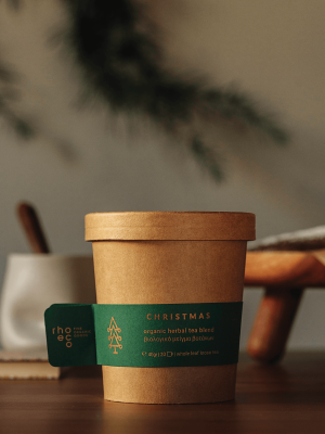 rhoeco christmas organic herbal tea blend
