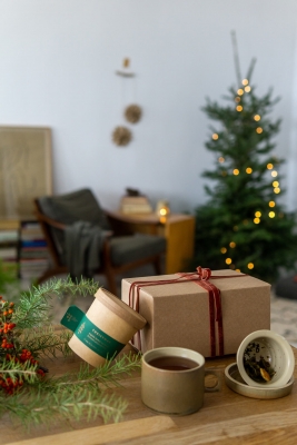rhoeco herbal tea set ceramic mug