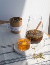 herbal tea cold brew tea sea