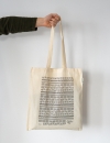 rhoeco organic cotton tote bag